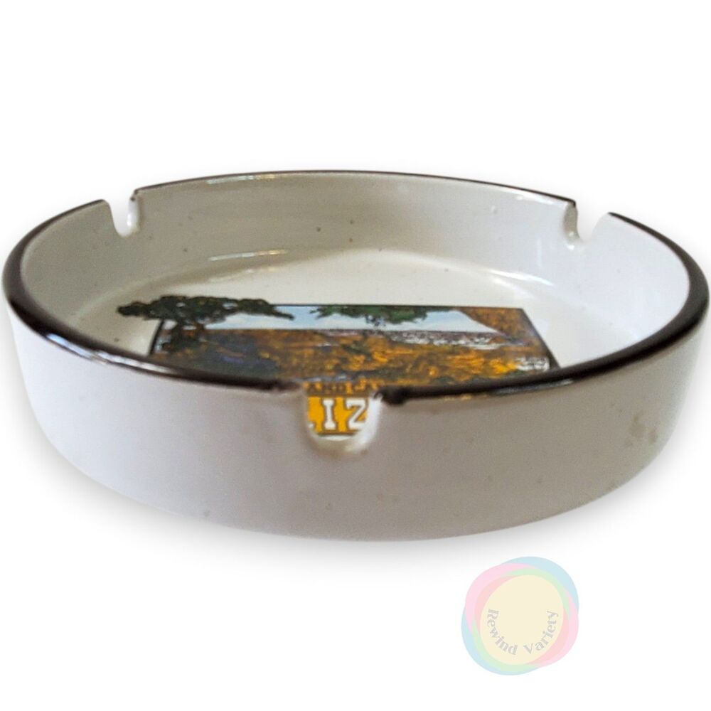 Vintage Grand Canyon Arizona Stoneware Ashtray Dish - Picture 3 of 8